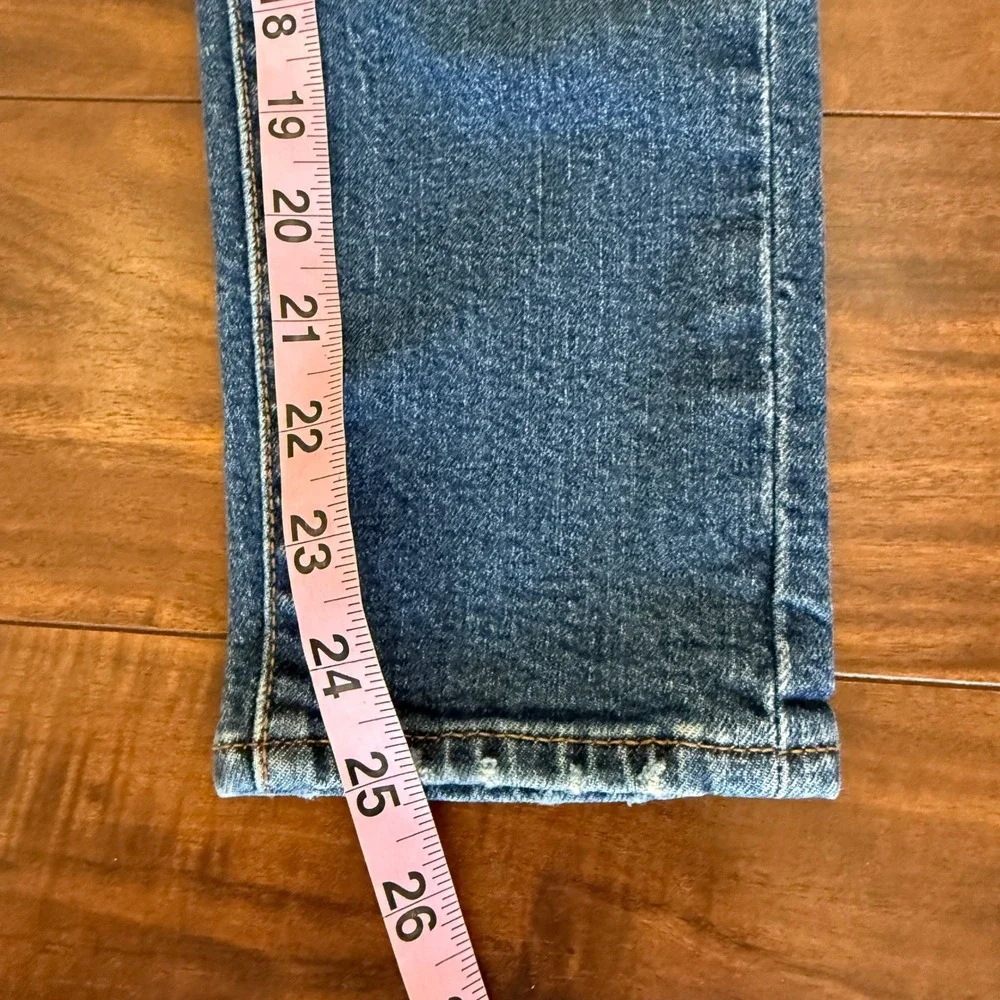Levis Wedgie Skinny Jeans‎ Womens W28 Blue High Rise Button Fly Denim Classic